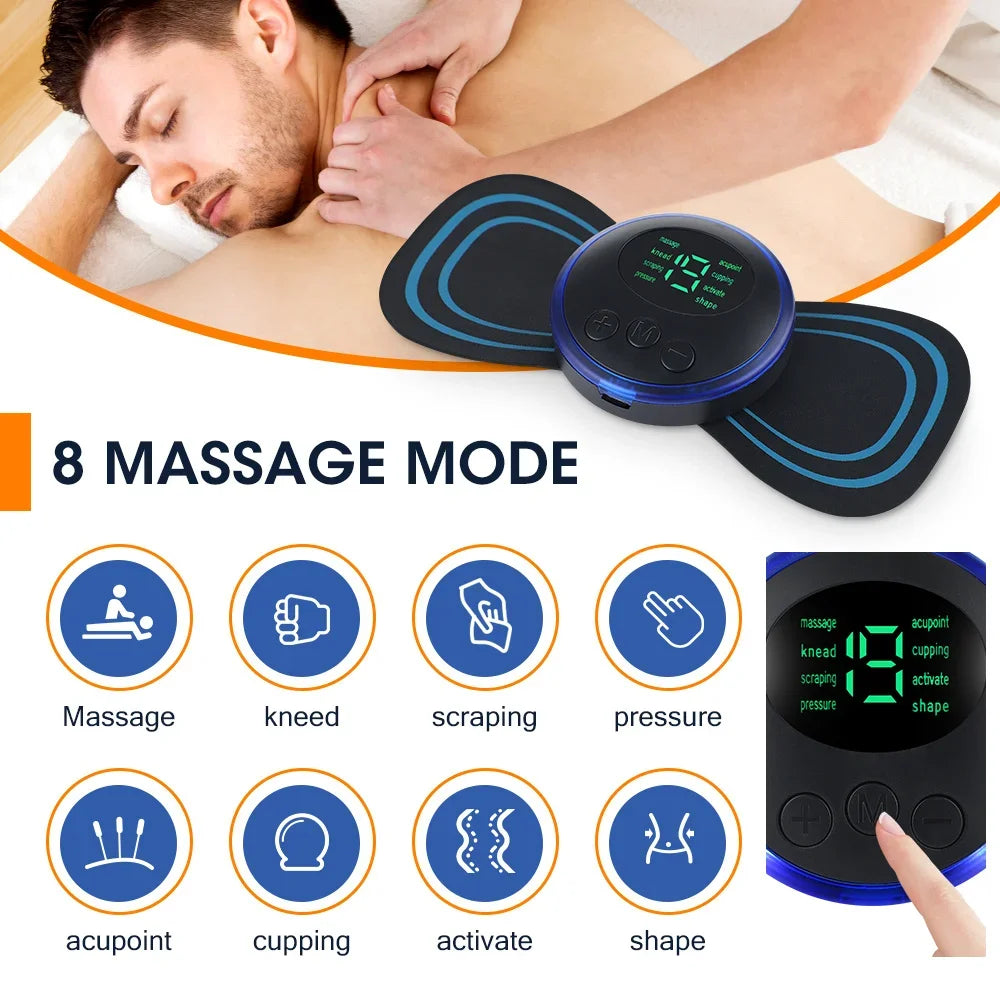 Electric Neck & Muscle Massager | EMS Pain Relief Device