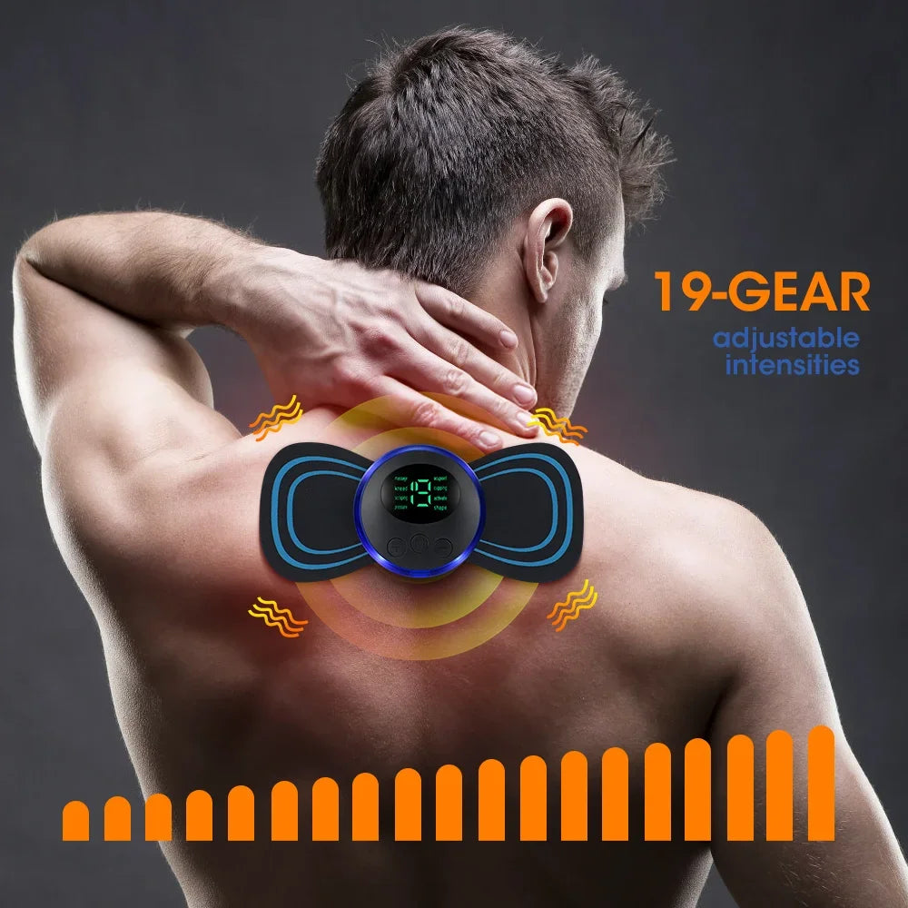Electric Neck & Muscle Massager | EMS Pain Relief Device