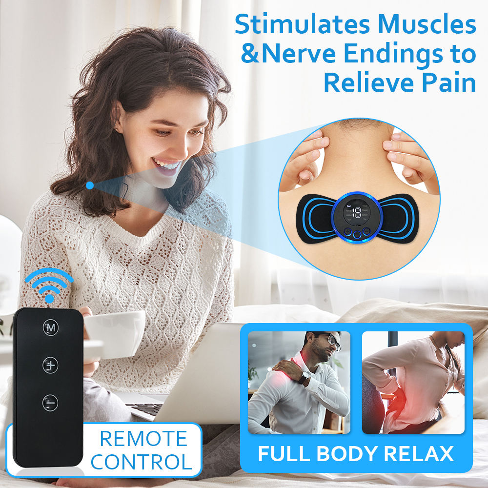 Electric Neck & Muscle Massager | EMS Pain Relief Device