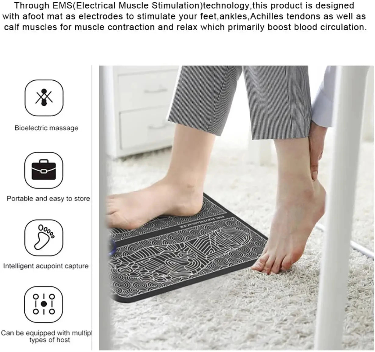 Foot Massage Trainer | Home & Outdoor Muscle Relaxer