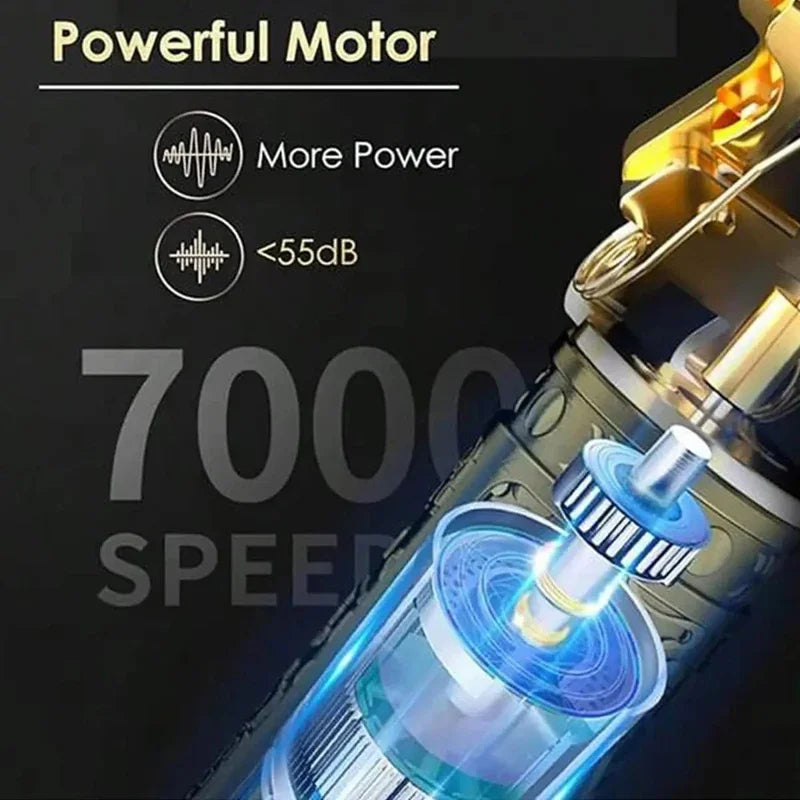 Cordless Hair Clipper & Trimmer | Fast Charging USB