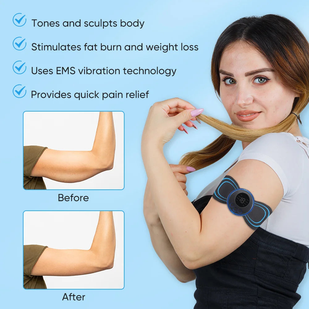Electric Neck & Muscle Massager | EMS Pain Relief Device