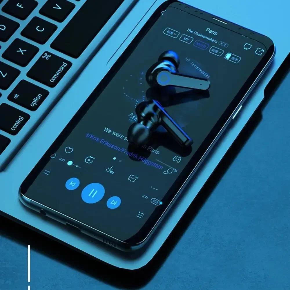 M19 Wireless Bluetooth In-Ear Headset | Sports & LED Display