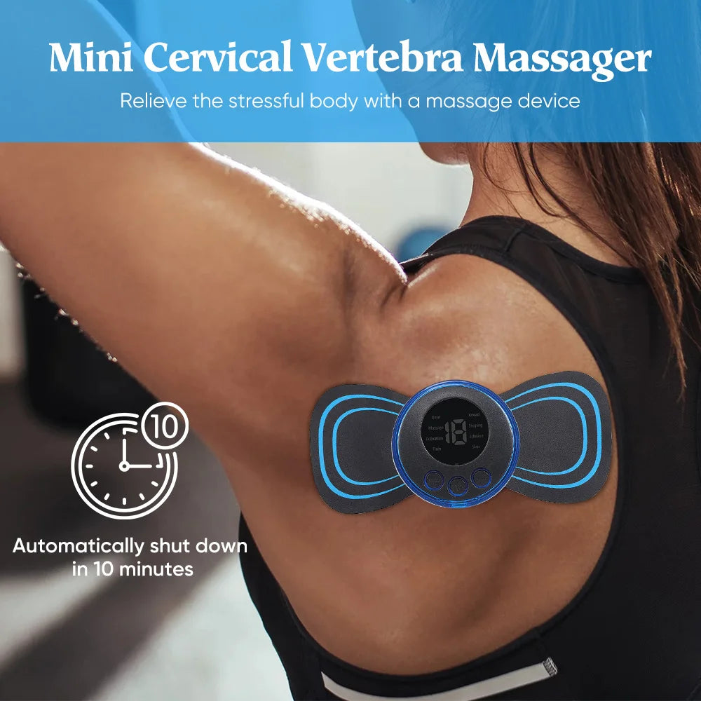 Electric Neck & Muscle Massager | EMS Pain Relief Device