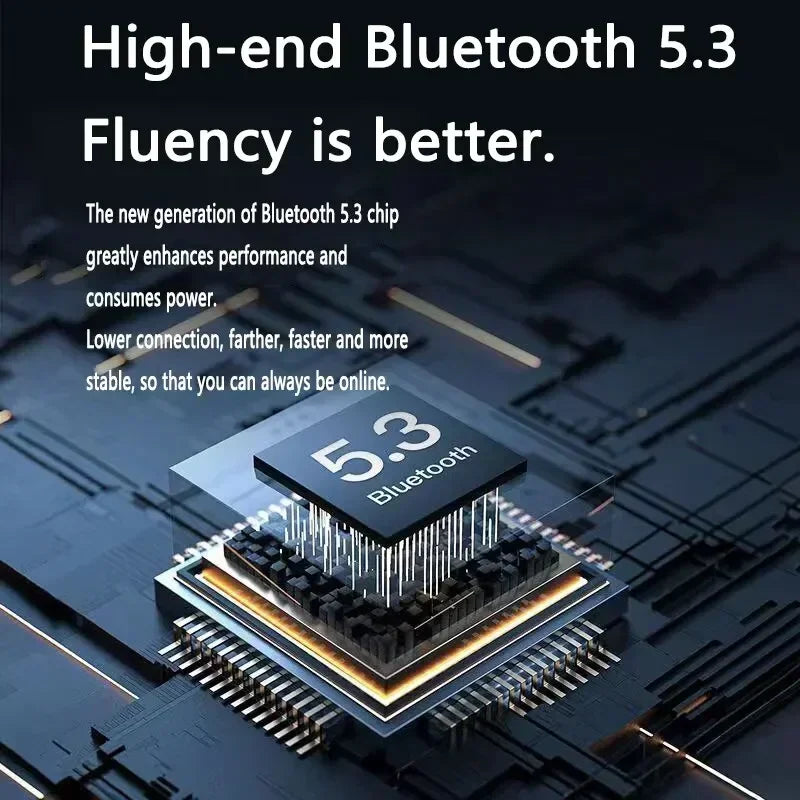 T2 Bluetooth Earphones | HiFi Stereo & LED Power Display