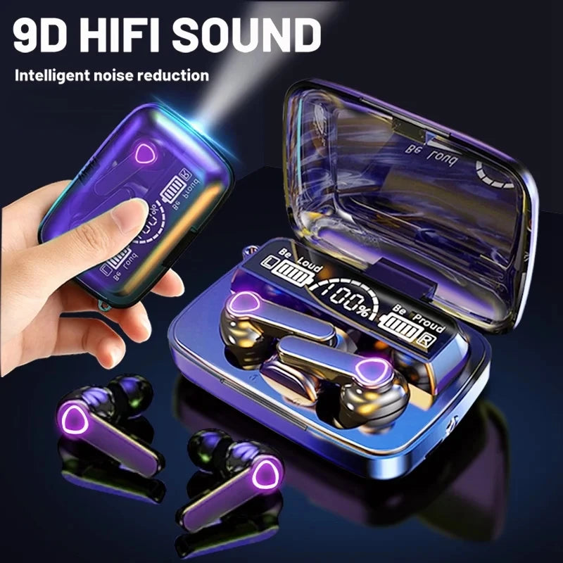 M19 Wireless Bluetooth In-Ear Headset | Sports & LED Display