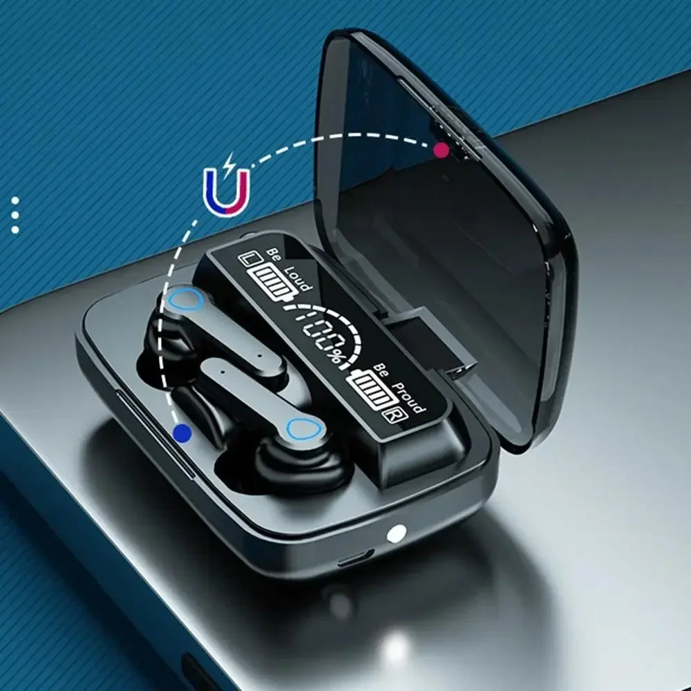 M19 Wireless Bluetooth In-Ear Headset | Sports & LED Display